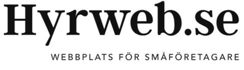 Hyrweb hemsida till småföretag